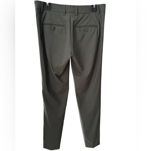 Vince. Size 6 Olive Green Dress Pants NEW WITH TAGS - Picture 3 of 4